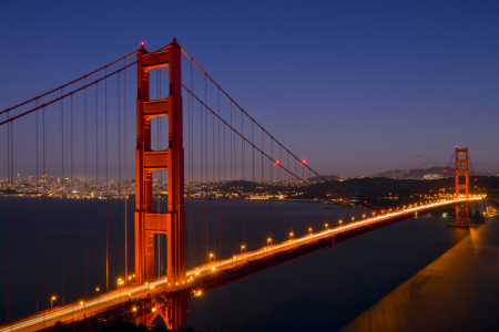 Picture no: 10658796 Golden Gate Bridge by Night Created by: Melanie Viola