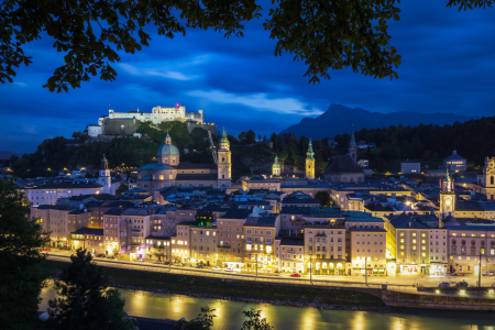 Picture no: 11401359 Salzburg bei Nacht Created by: Fototuning