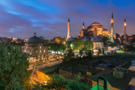 Picture no: 11498300 Istanbul - Hagia Sofia bei Nacht Created by: Jean Claude Castor