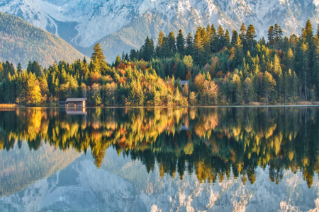 Picture no: 11943978 Herbst am Barmsee in Oberbayern Created by: Achim Thomae