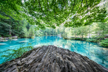 Picture no: 12097106 Blausee in der Schweiz Created by: eyetronic