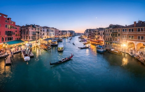 Picture no: 12543123 Venedig Canal Grande am Abend Created by: eyetronic