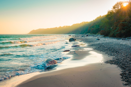Picture no: 12632885 Sonnenaufgang an der Küste auf Insel Rügen Created by: Martin Martin Wasilewski