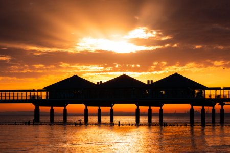 Picture no: 12678837 Seebrücke in Heringsdorf im Sonnenaufgang Created by: Martin Martin Wasilewski