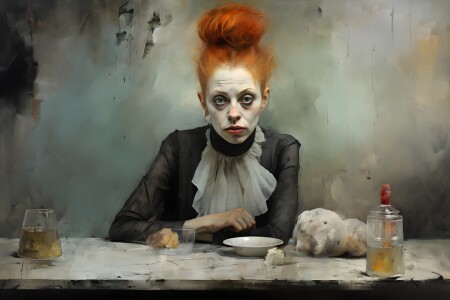 Picture no: 12746920 Warten auf Essen KI Created by: Heike  Hultsch