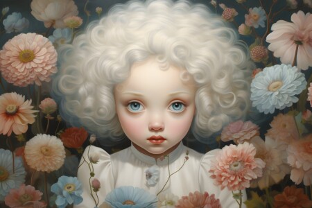 Picture no: 12762257 Blumenmädchen Created by: Heike  Hultsch