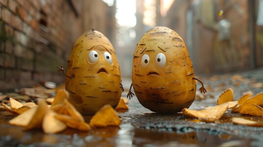 Picture no: 12824814 Kartoffeln Chips Küchenbild Created by: Heike  Hultsch