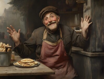 Picture no: 12846676 Ich lass es mir schmecken KI Created by: Heike  Hultsch