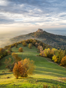 Picture no: 12852401 Burg Hohenzollern bei Sonnenuntergang im Herbst Created by: eyetronic