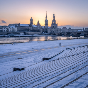 Picture no: 12861366 Winter am Königsufer in Dresden Created by: eyetronic