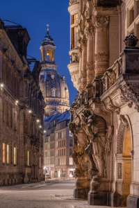 Picture no: 12861451 Georgentor und Frauenkirche im Winter Created by: eyetronic