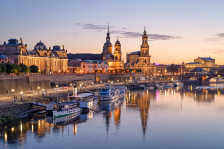 Picture no: 12886261 Dresden Stadtansicht bei Sonnenuntergang Created by: eyetronic