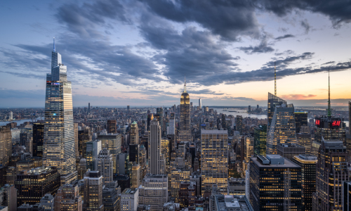 Picture no: 12887132 Manhattan Skyline mit Empire State Building Created by: eyetronic