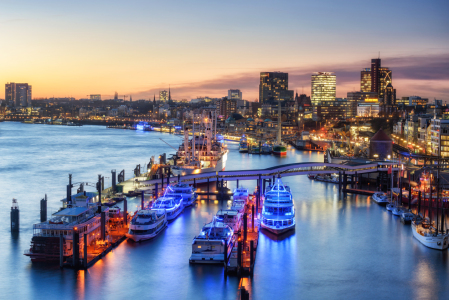 Picture no: 12915608 Lichter des Hafens Created by: Nordbilder