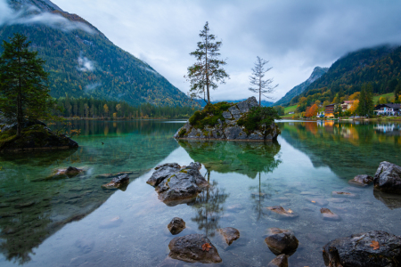 Picture no: 12919058 Herbstabend am Hintersee Created by: Martin Martin Wasilewski