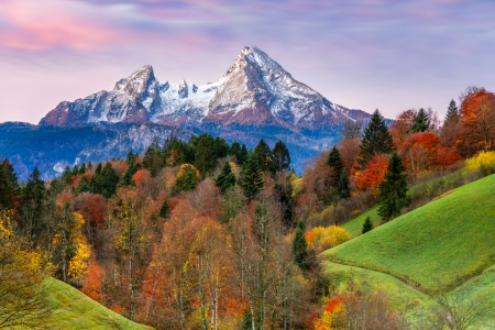 Picture no: 12928051 Watzmann in herbstlicher Landschaft II Created by: Daniela Beyer