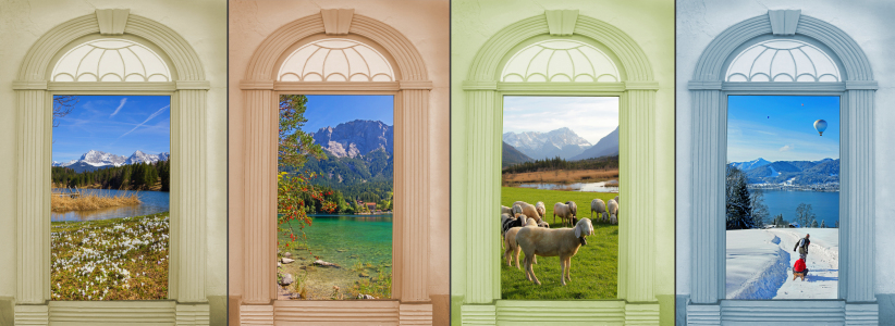 Picture no: 12930514 Vier Jahreszeiten Collage X Created by: SusaZoom