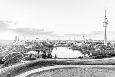 Picture no: 12933196 Olympiapark in München - Monochrom Created by: dieterich
