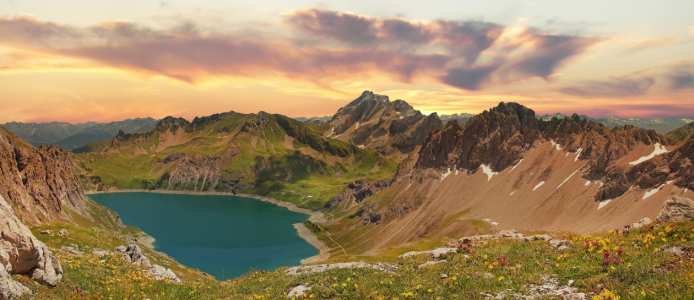 Picture no: 12934905 Abendstimmung Lünersee Created by: SusaZoom