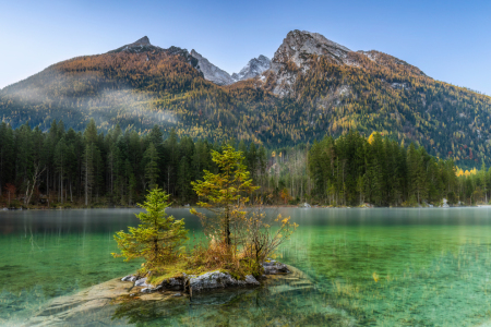 Picture no: 12935610 Herbstmorgen am Hintersee bei Ramsau Created by: Daniela Beyer