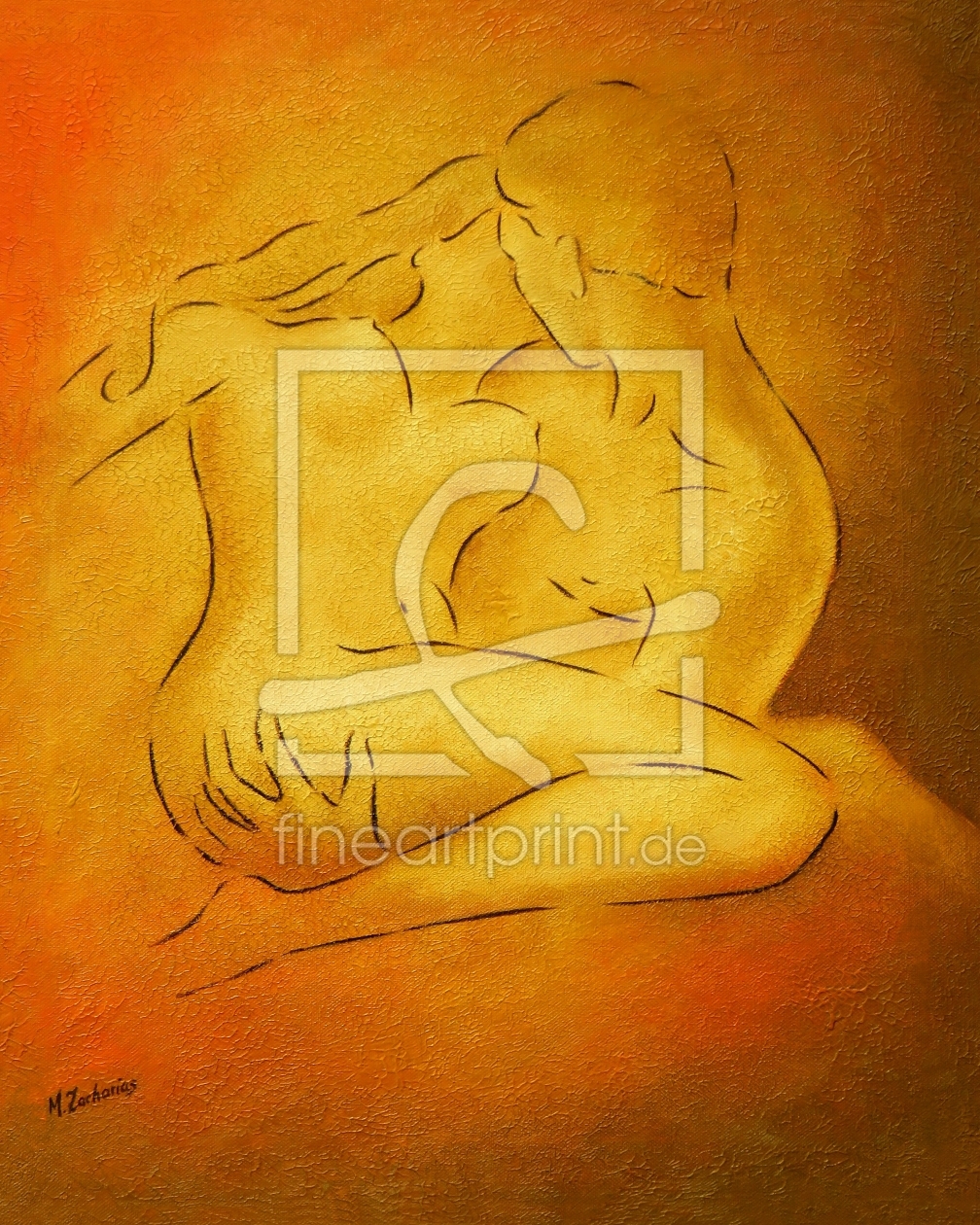 Bild-Nr.: 10197227 Liebespärchen - erotische Kunst erstellt von Marita Zacharias