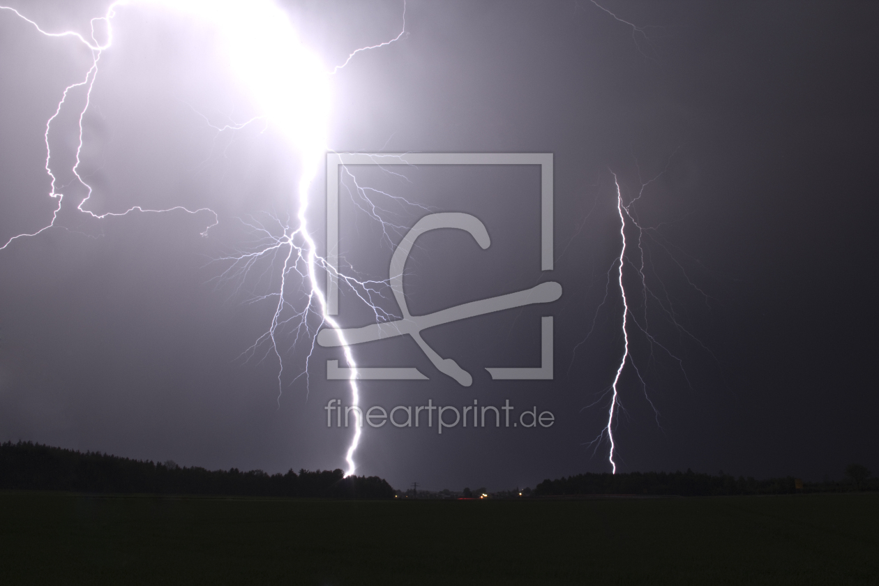 Bild-Nr.: 10690999 Gewitter über Brunnthal erstellt von FischerJens