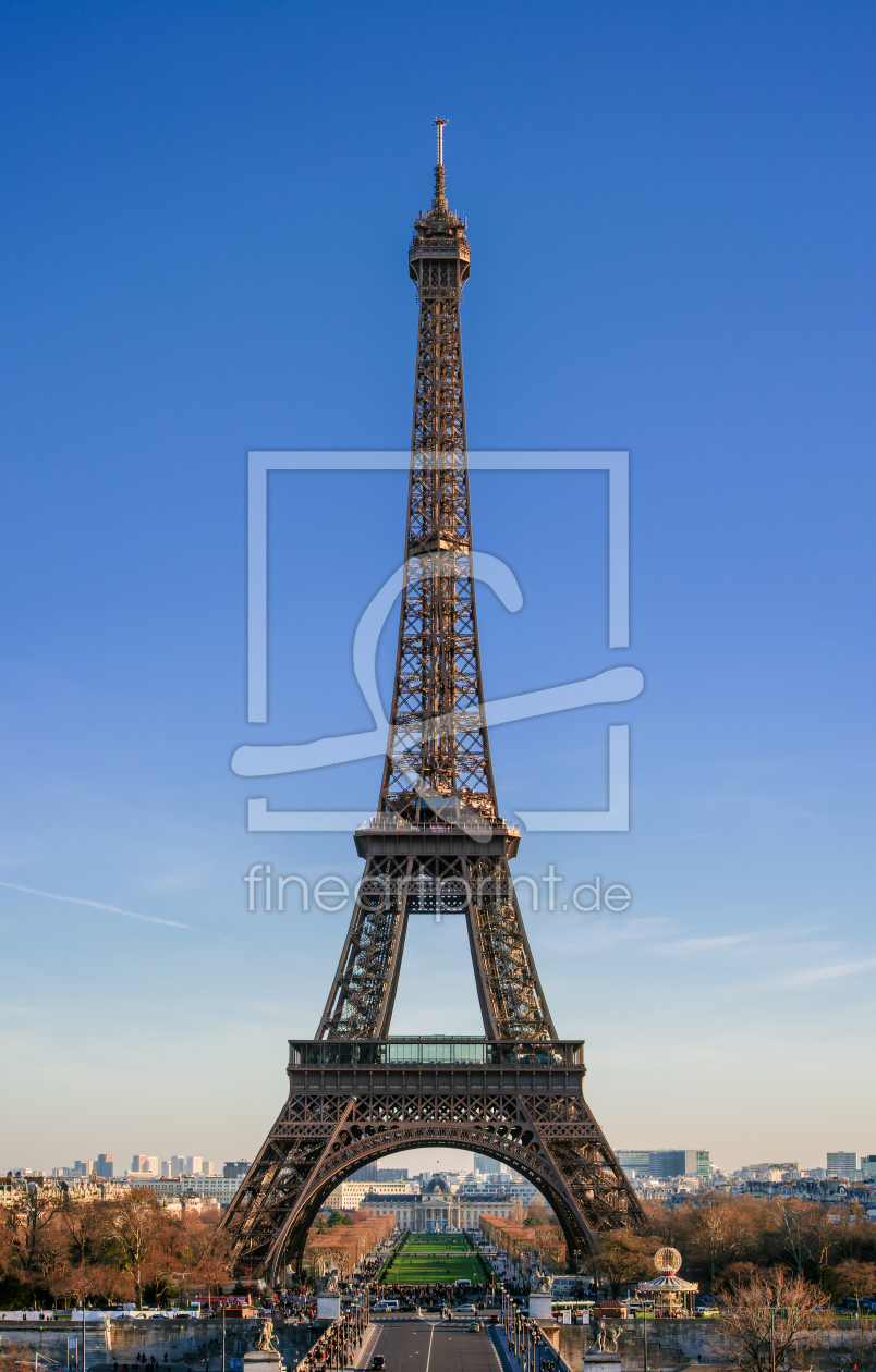 Bild-Nr.: 10809173 Eiffelturm Vertikalpanorama erstellt von Jean Claude Castor