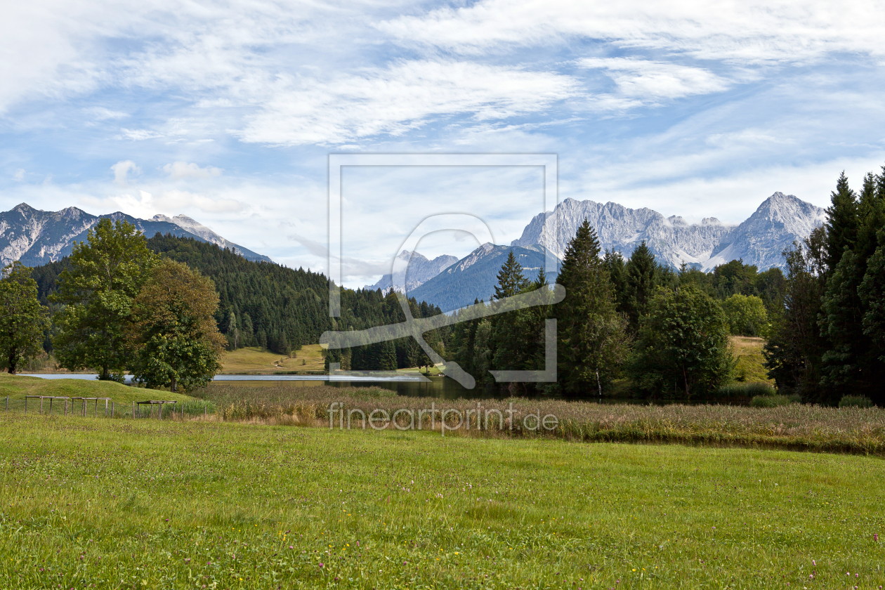 Bild-Nr.: 10884448 Geroldsee mit Karwendel erstellt von KaDeKb