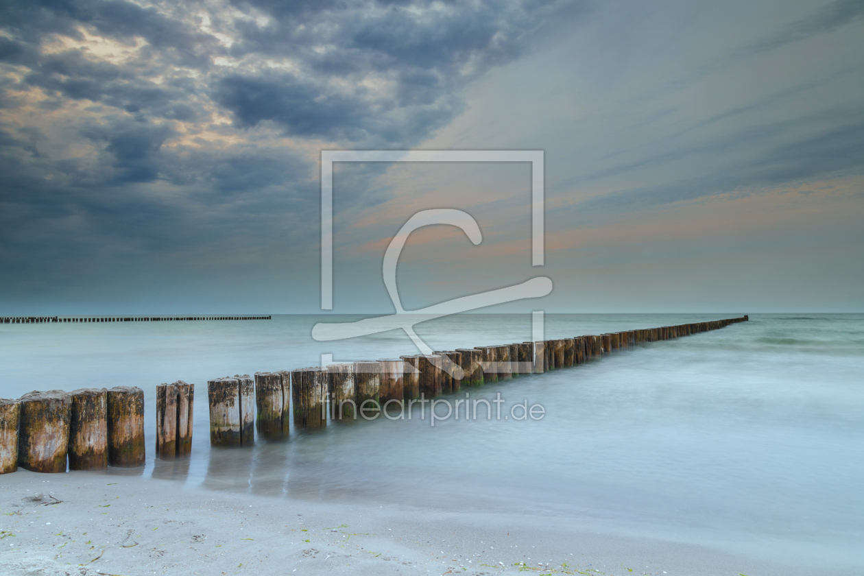 Bild-Nr.: 11233716 Buhnen an der Ostsee erstellt von HeschFoto