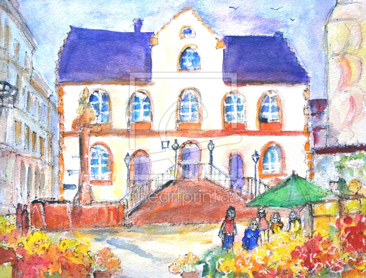 Bild-Nr.: 11273876 Wiesbaden Altes Rathaus 2 erstellt von Ingrid Becker