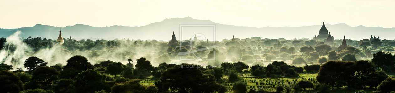 Bild-Nr.: 11364544 Burma - Bagan bei Sonnenuntergang erstellt von Jean Claude Castor