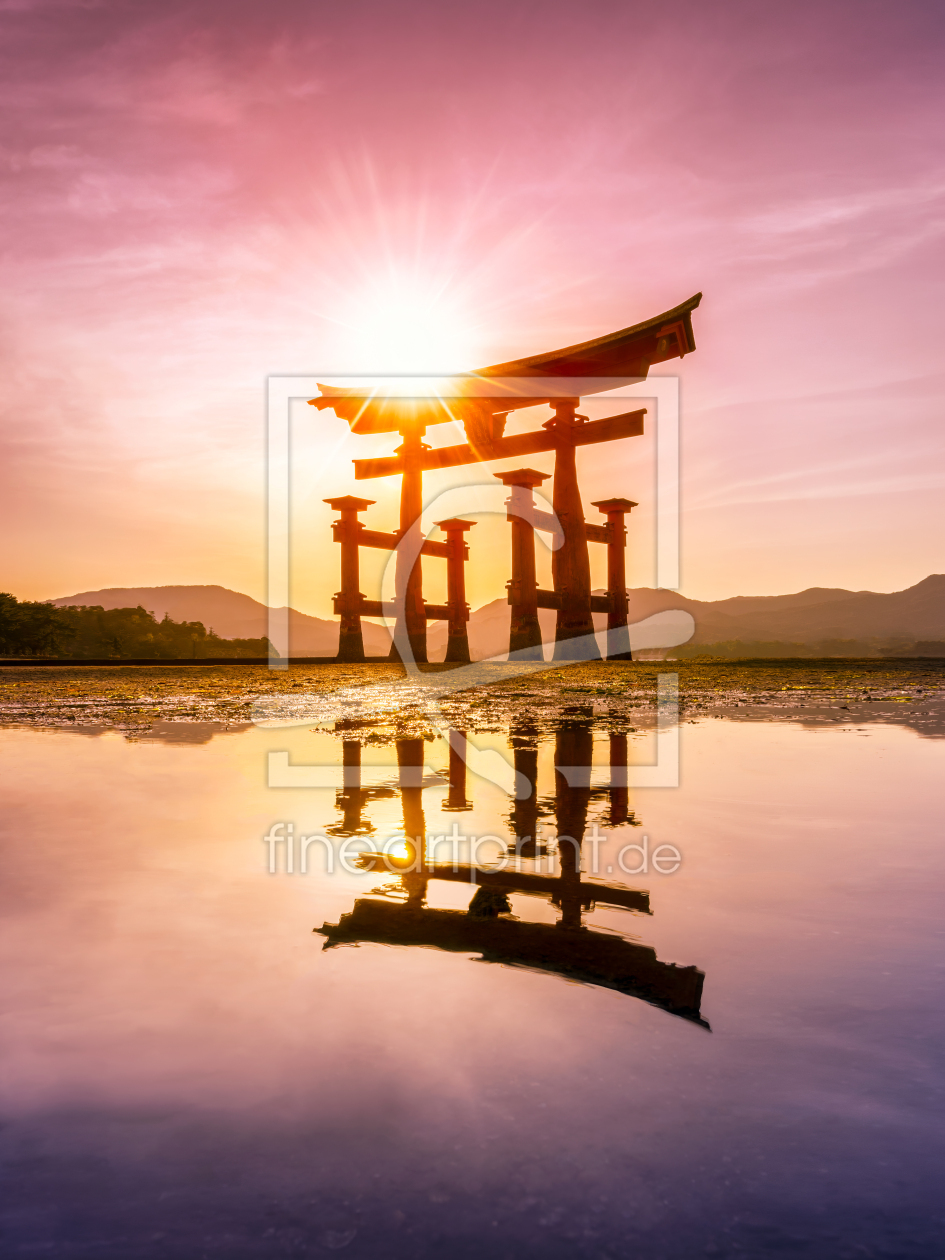 Bild-Nr.: 11773626 Torii in Miyajima Japan erstellt von eyetronic
