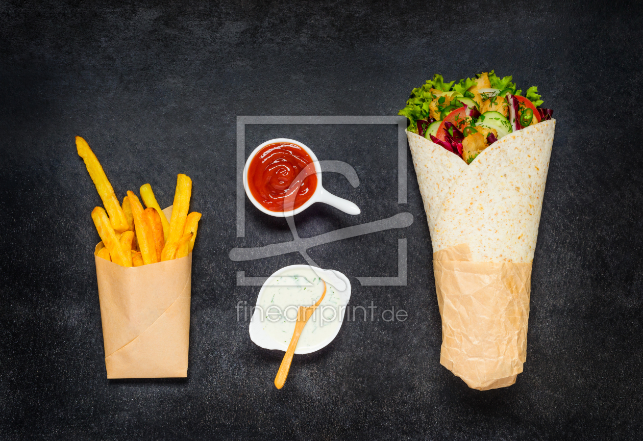 Bild-Nr.: 11905441 Pommes mit Shaorma erstellt von xfotostudio