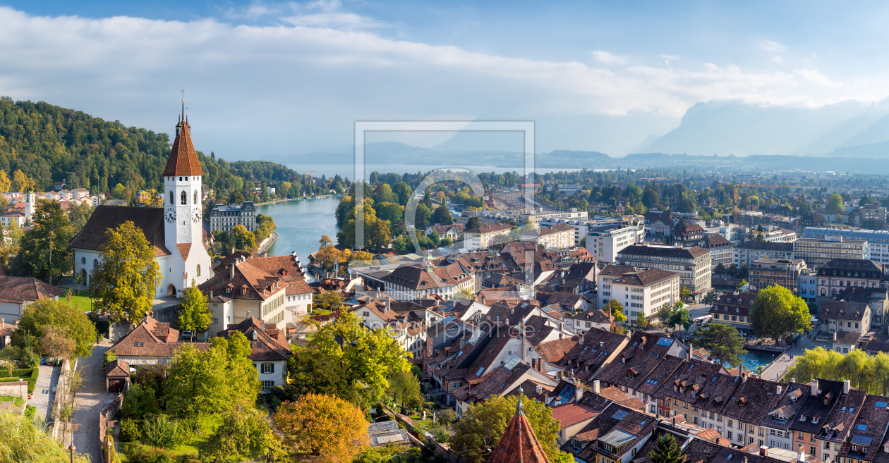 Bild-Nr.: 11915067 Thun am Thunersee im Kanton Bern in der Schweiz erstellt von eyetronic