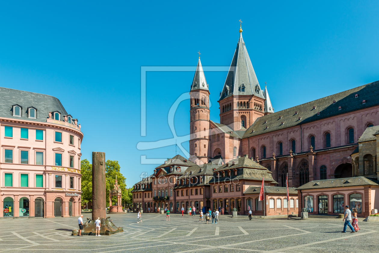 Bild-Nr.: 12000433 Marktplatz Mainz 44 erstellt von Erhard Hess