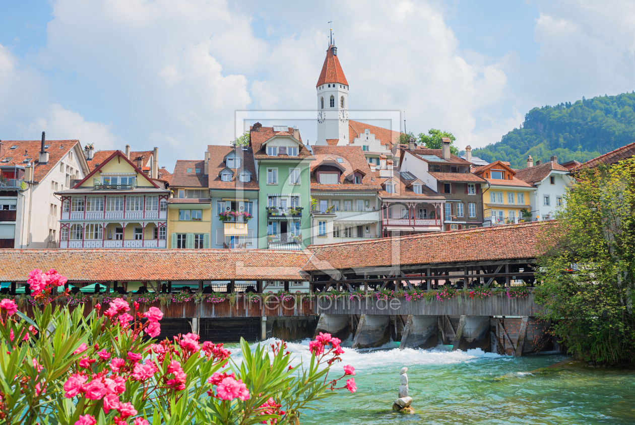 Bild-Nr.: 12003807 Altstadt Thun im Berner Oberland erstellt von SusaZoom