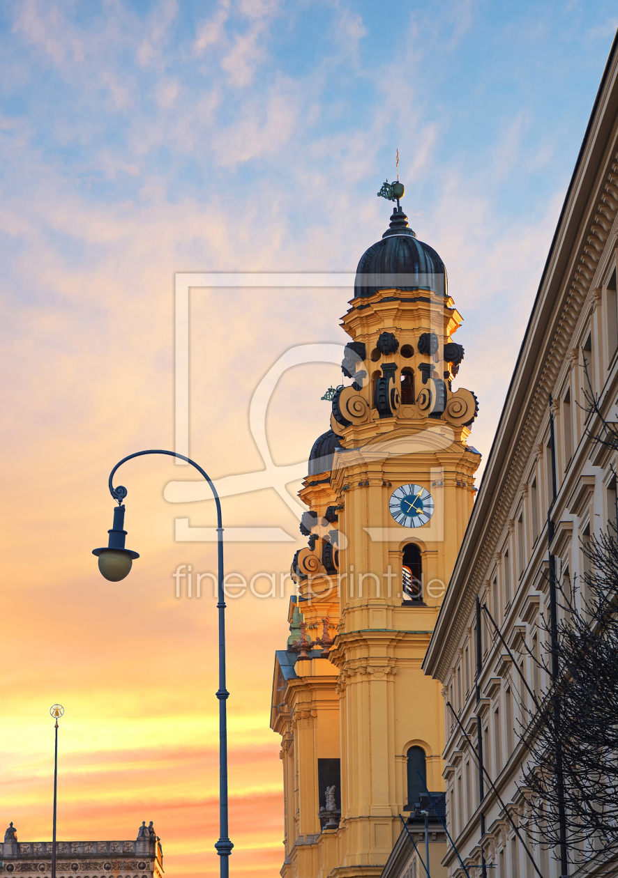 Bild-Nr.: 12031069 Theatinerkirche München erstellt von SusaZoom
