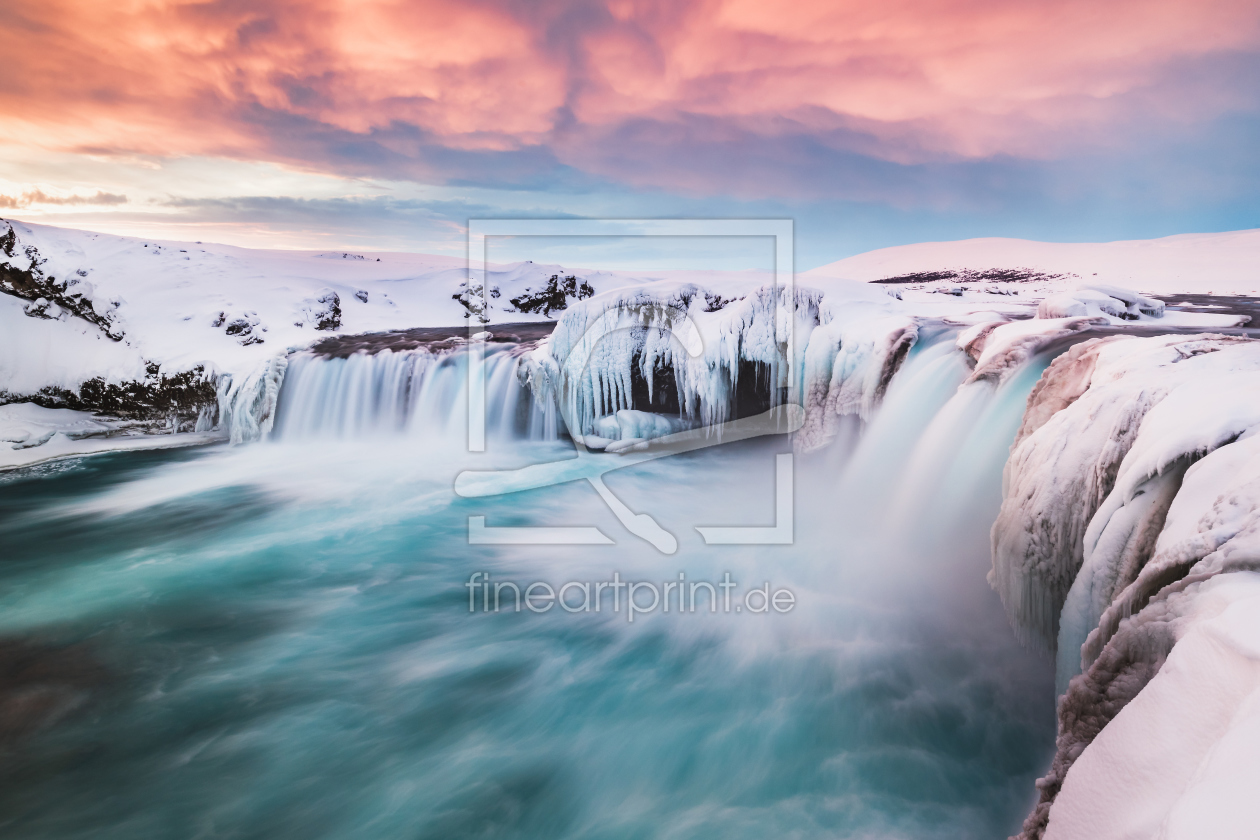 Bild-Nr.: 12066392 Godafoss im WInter erstellt von Stefan Imig