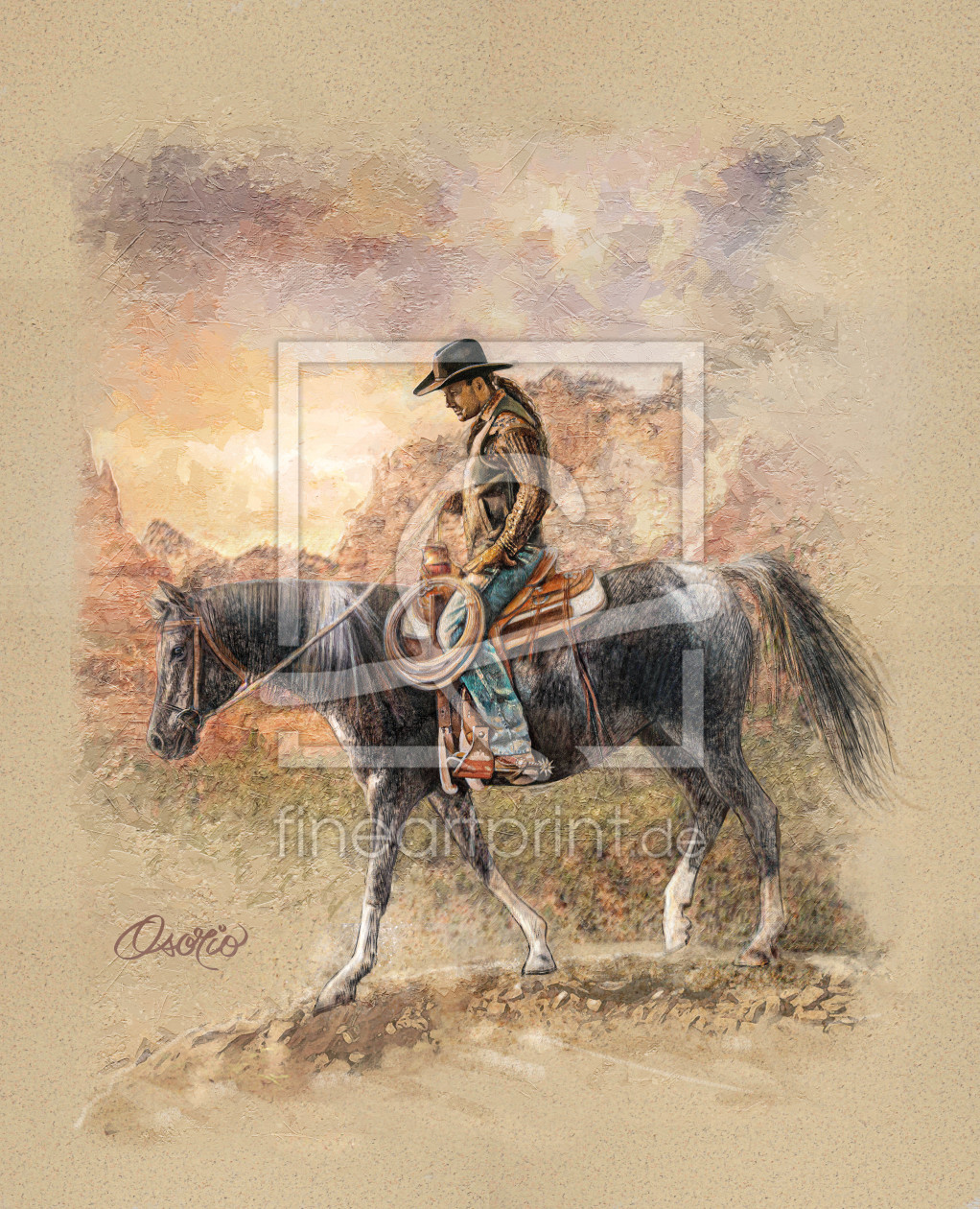 Bild-Nr.: 12169759 Horseman erstellt von Claudio-Osorio