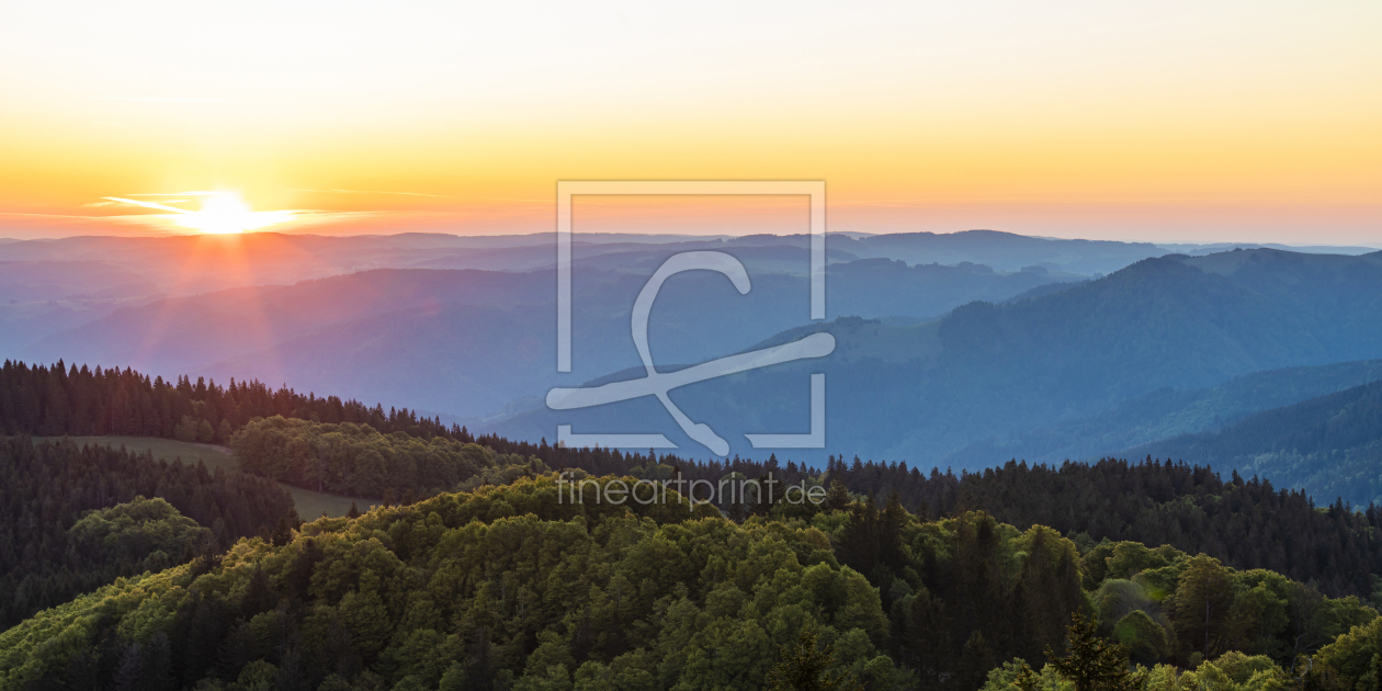 Bild-Nr.: 12234511 Sonnenaufgang am Schauinsland im Schwarzwald erstellt von dieterich