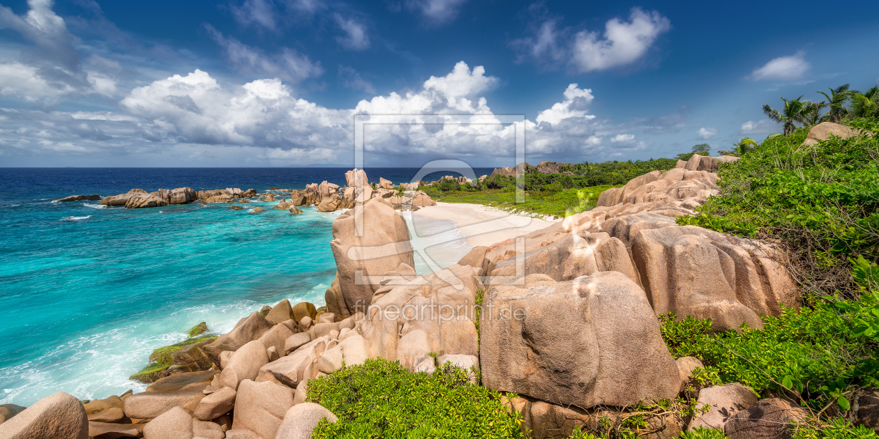 Bild-Nr.: 12333920 Einsamer Strand auf den Seychellen erstellt von FotoPictures