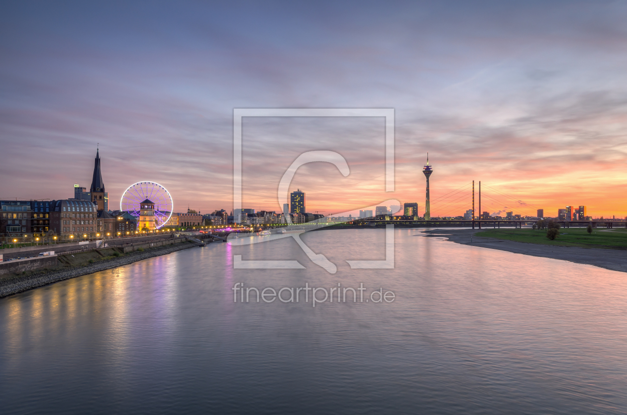 Bild-Nr.: 12371927 Düsseldorf Skyline erstellt von Michael Valjak