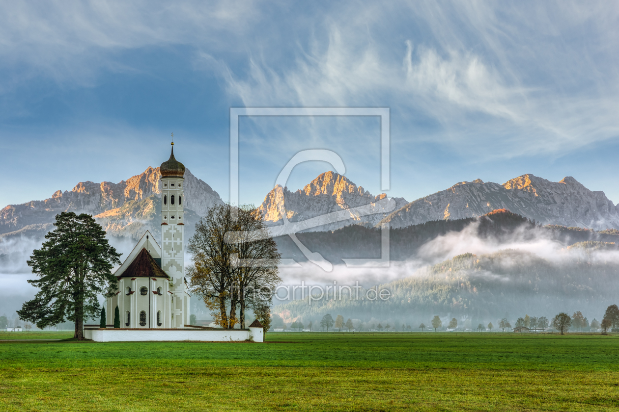 Bild-Nr.: 12390504 St Coloman im Allgäu im Herbst erstellt von Michael Valjak
