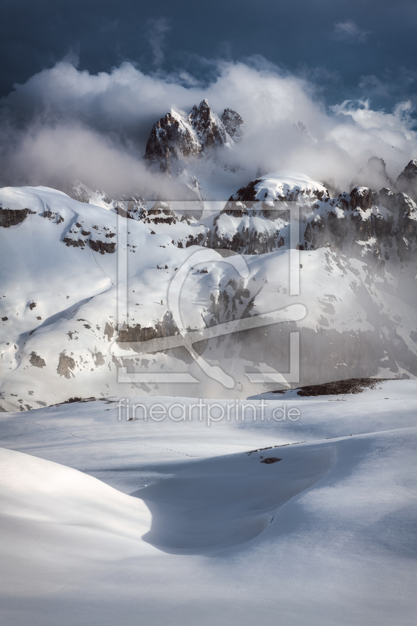 Bild-Nr.: 12442419 Dolomiten Cadini Gruppe im Wolkenmeer  erstellt von Jean Claude Castor