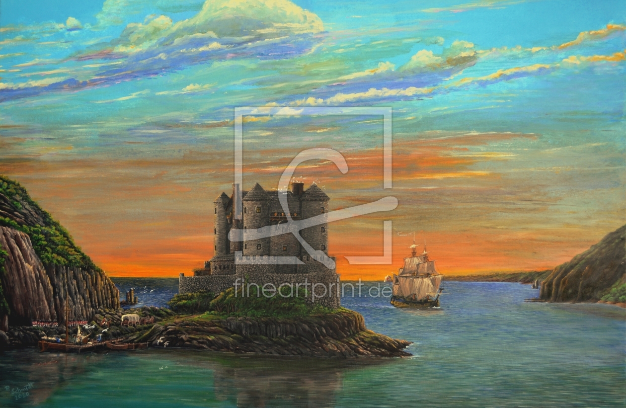 Bild-Nr.: 12465280 Die Burg am Meer erstellt von SchmidtArt