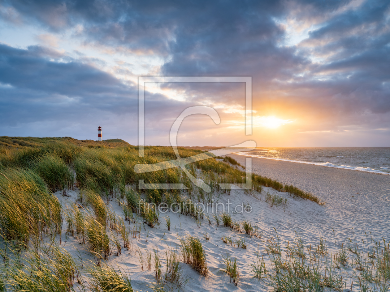 Bild-Nr.: 12476852 Dramatischer Sonnenuntergang an der Nordseeküste erstellt von eyetronic