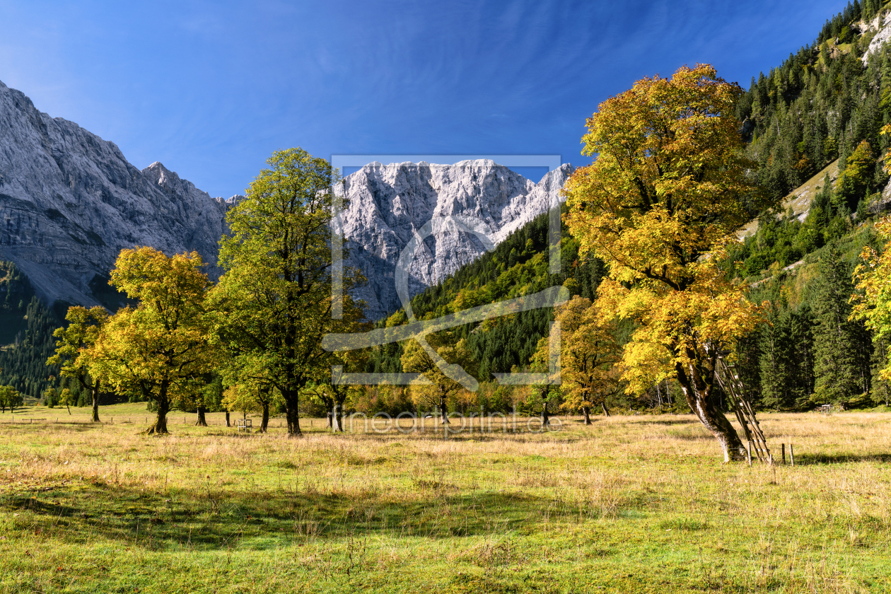 Bild-Nr.: 12485580 Herbst im Karwendelgebirge erstellt von Achim Thomae