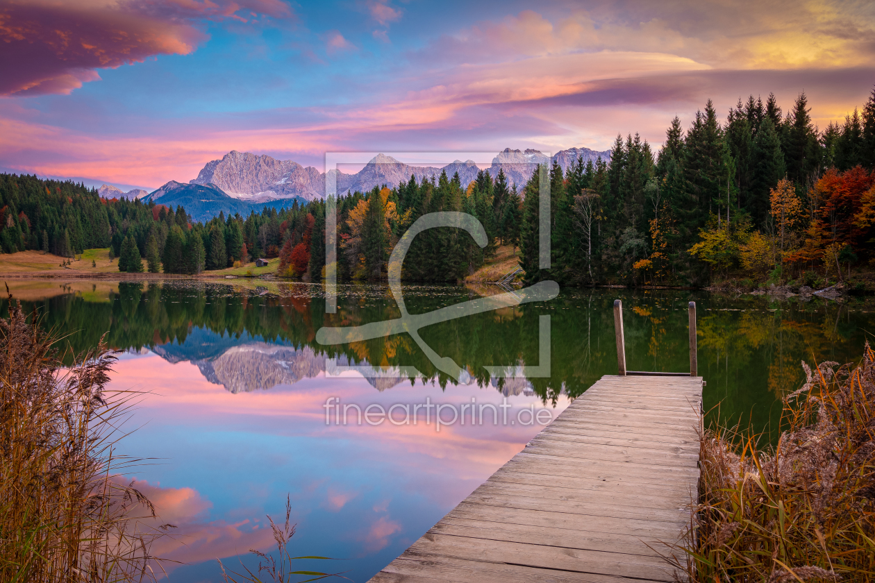 Bild-Nr.: 12631941 Sonnenuntergang im Karwendel erstellt von Martin Martin Wasilewski