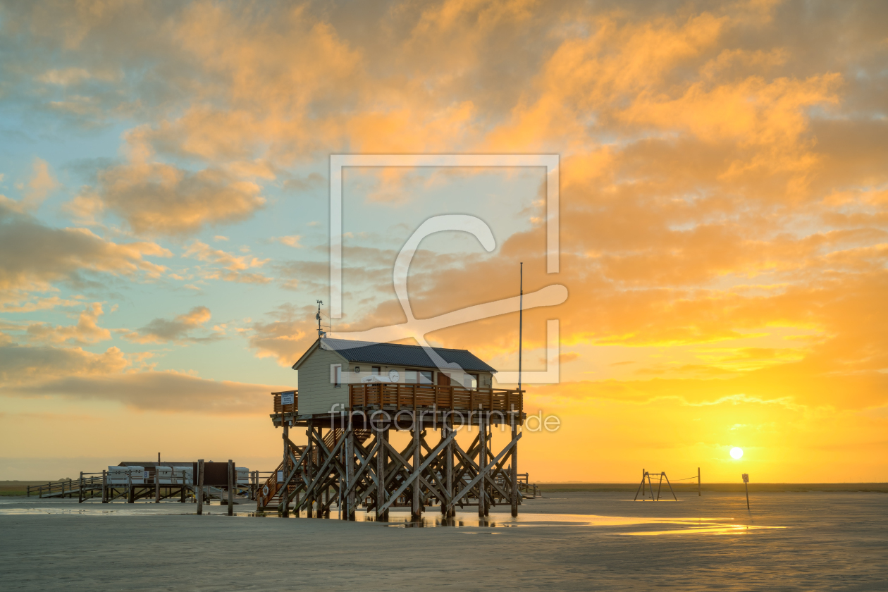 Bild-Nr.: 12633044 Sankt Peter-Ording Sonnenaufgang II erstellt von Michael Valjak
