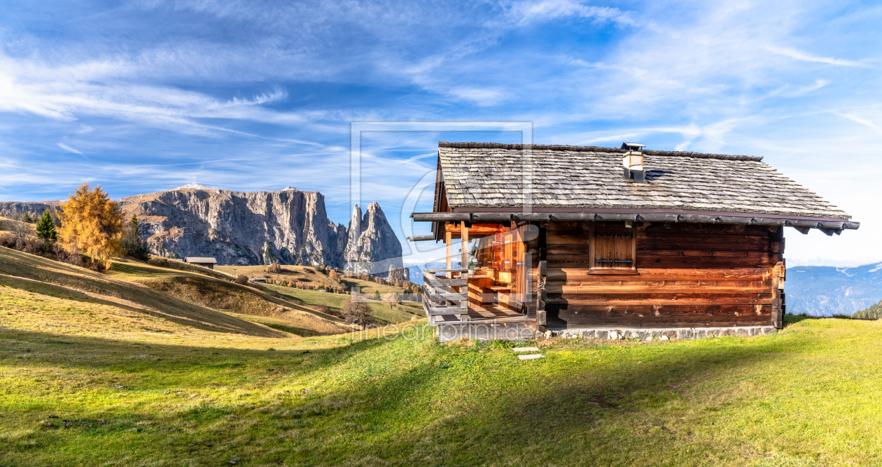 Bild-Nr.: 12642934 Herbst auf der Seiser Alm in Südtirol erstellt von Achim Thomae